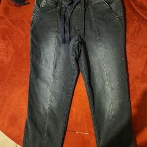 Pacsun New Dark Wash Jogger Denim Pants with Drawstring Size Medium (7/9)